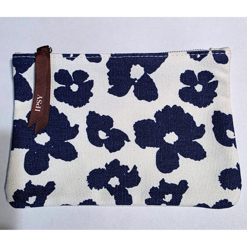 Ipsy Makeup Bag Bundle Set of 6 Floral Leopard Celestial‎ Glitter Glam Bags
